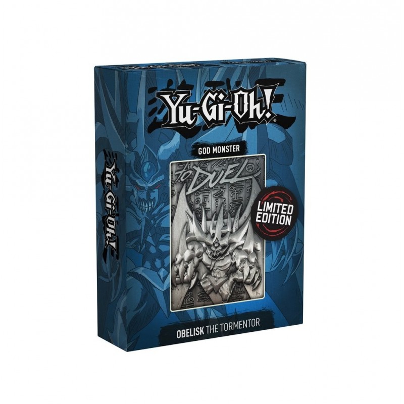 YuGiOh! Limited Edition Metal God Card Obelisk the Tormentor YuGiOh! Limited Edition Metal God Card Obelisk the Tormentor
