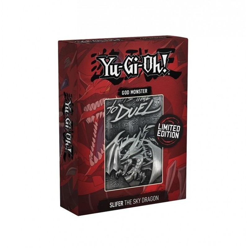 YuGiOh! Limited Edition Metal God Card Slifer the Sky Dragon YuGiOh! Limited Edition Metal God Card Slifer the Sky Dragon