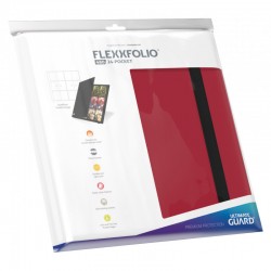 Flexxfolio 480 – 24-Pocket (Quadrow) Red