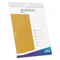 UG 18-Pocket Side-Loading Pages (10) Yellow
