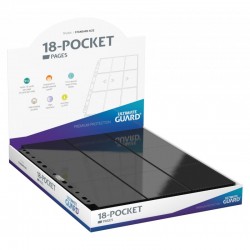 UG 18-Pocket Side-Loading Pages (50) Black