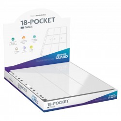 UG 18-Pocket Side-Loading Pages (50) White