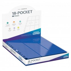 UG 18-Pocket Side-Loading Pages (50) Blue