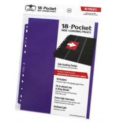 UG 18-Pocket Side-Loading Pages (10) Purple