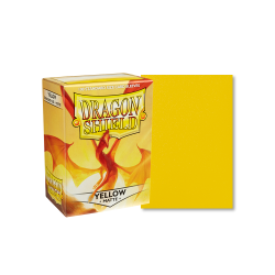 Dragon Shield Standard Matte Sleeves Yellow