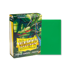Dragon Shield Japanese Matte Sleeves Apple Green