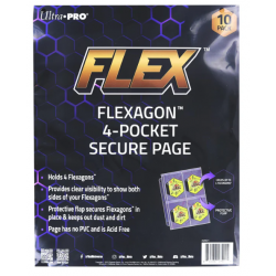 NBA FLEX Flexagon 4-Pockets Secure Page Ultra Pro