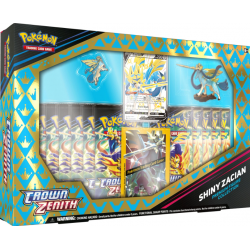 Pokémon Crown Zenith Shiny Zacian Premium Figure...
