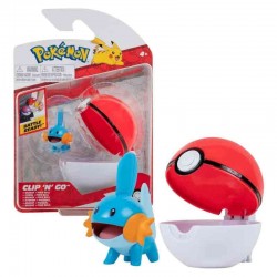 Pokémon Clip´N´Go Mudkip + Poké Ball