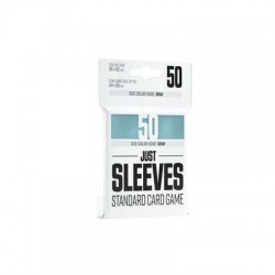 Just Sleeves - Standard Card Game Clear (50 Sleeves)