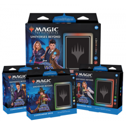Magic: The Gathering Doctor Who Commander Deck - Box with...