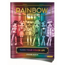 Rainbow High Stickers Album + 4 sobres