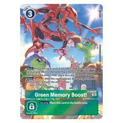 Digimon Card Game Adventure Box 2 AB02 Green Memory Boost!