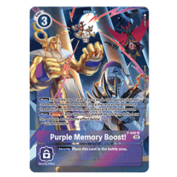 Digimon Card Game Adventure Box 2 AB02 Purple Memory Boost!