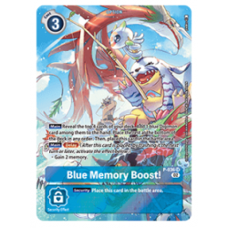 Digimon Card Game Adventure Box 2 AB02 Blue Memory Boost!