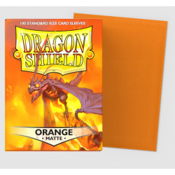 Dragon Shield Standard Matte Sleeves Orange