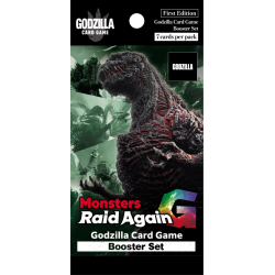 Godzilla Card Game - G: Monsters Raid Again Booster Set