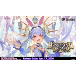 hololive OFFICIAL CARD GAME Enchant Regalia Booster Display