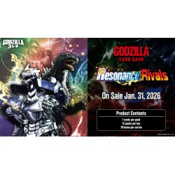 Godzilla Card Game - Resonance of Rivals Booster Display