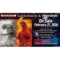 Godzilla Card Game Starter Deck Set "Godzilla Minus One"＆...