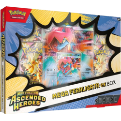 Pokémon - Ascended Heroes Mega Feraligatr EX Box