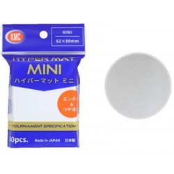 KMC Small Sleeves - Hyper MAT Mini White