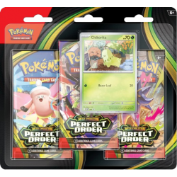 Pokémon - Perfect Order 3-Pack Blister - Chikorita...