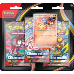 Pokémon - Chaos Rising 3-Pack Blister - Charmander