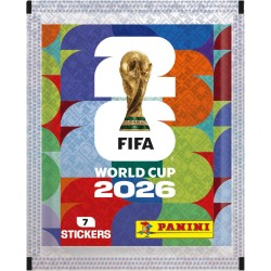 Saqueta Cromos Panini FIFA World Cup 2026 (7 cromos)