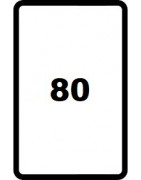Capacité 80 Cards